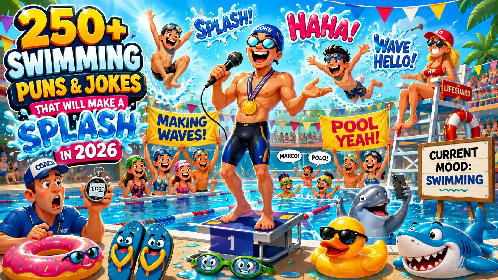 Swimming Puns and Jokes