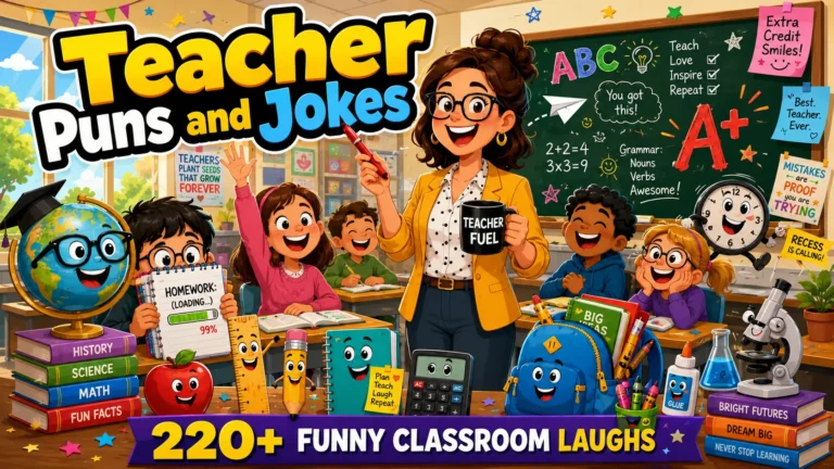 Teacher Puns and Jokes