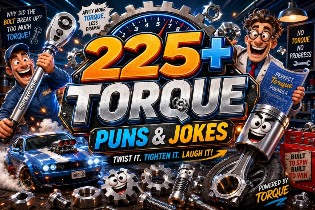 Torque Puns and Jokes