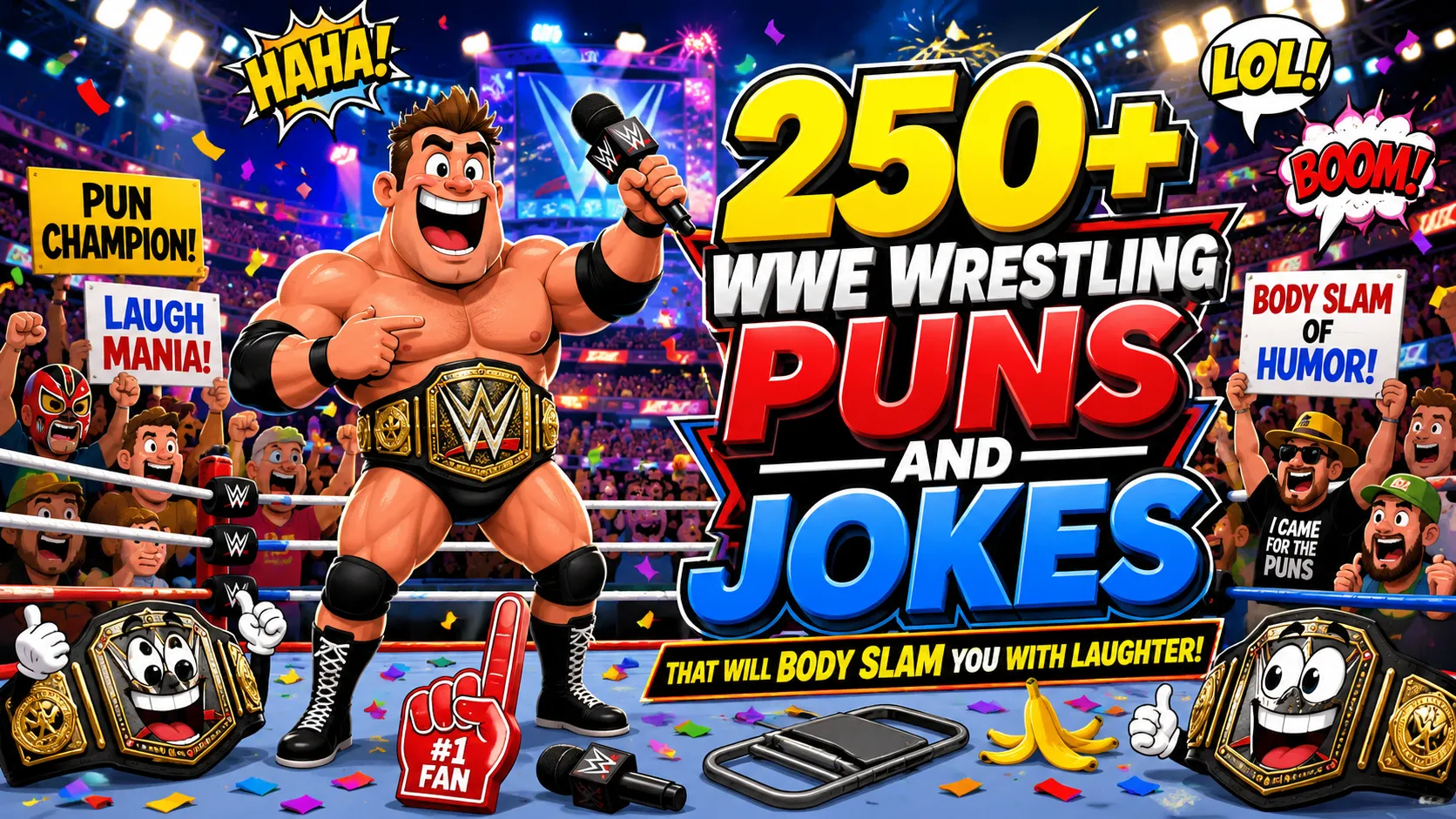WWE Wrestling Puns and Jokes