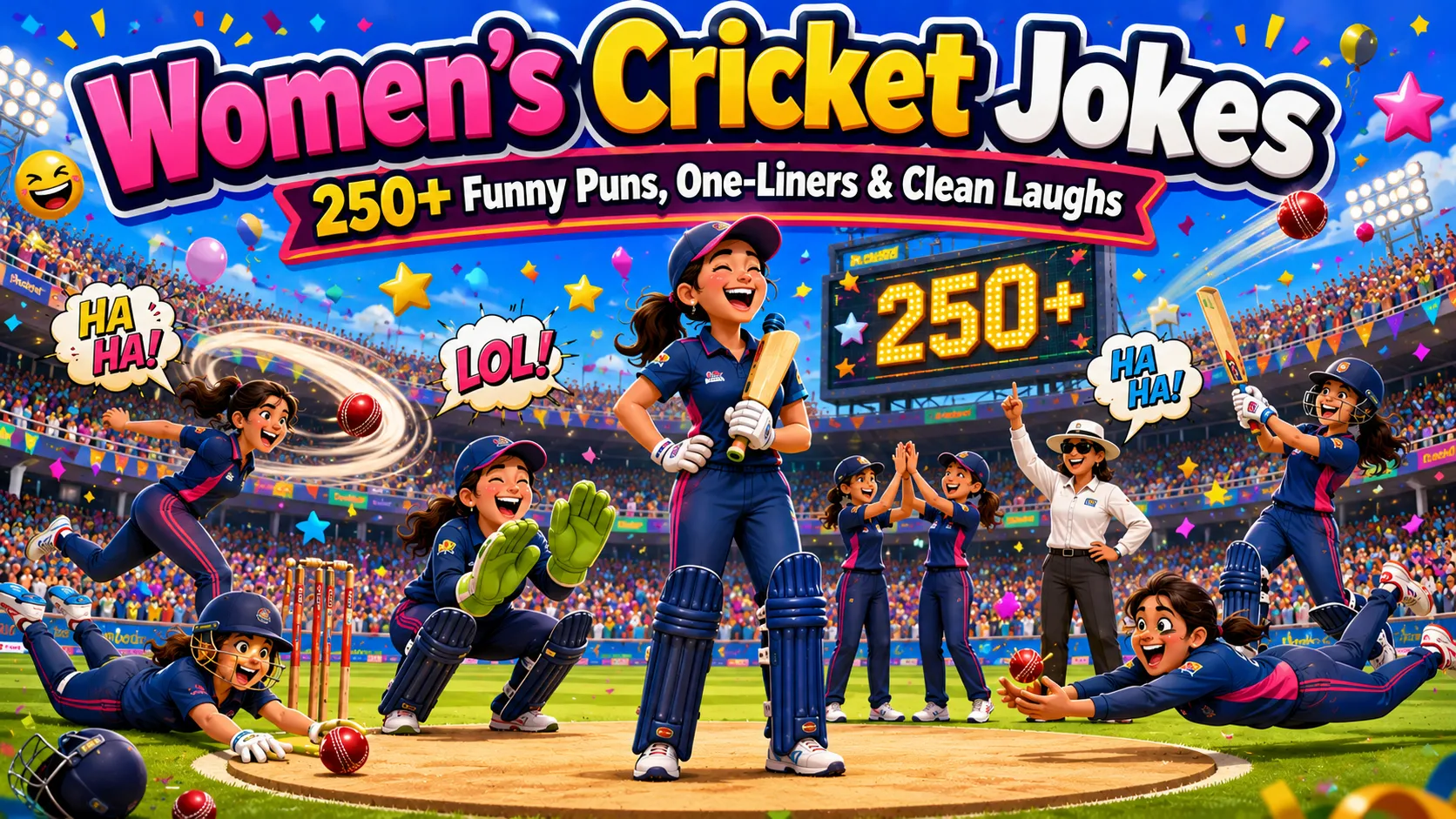 Women's Cricket Jokes