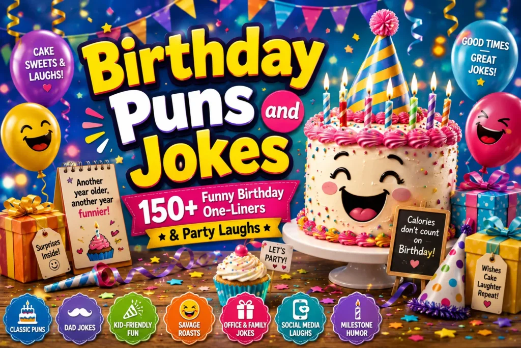 Birthday Puns and Jokes