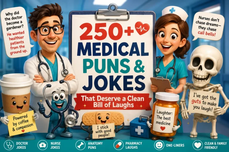 Medical Puns and Jokes