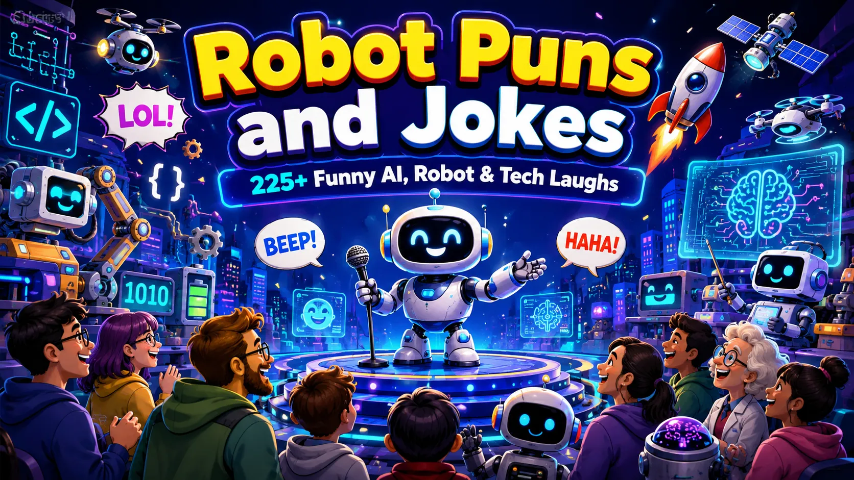 Robot Puns and Jokes