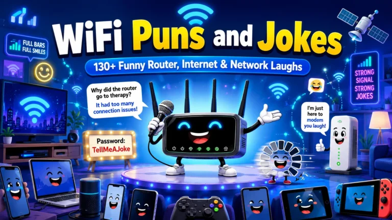 WiFi Puns and Jokes